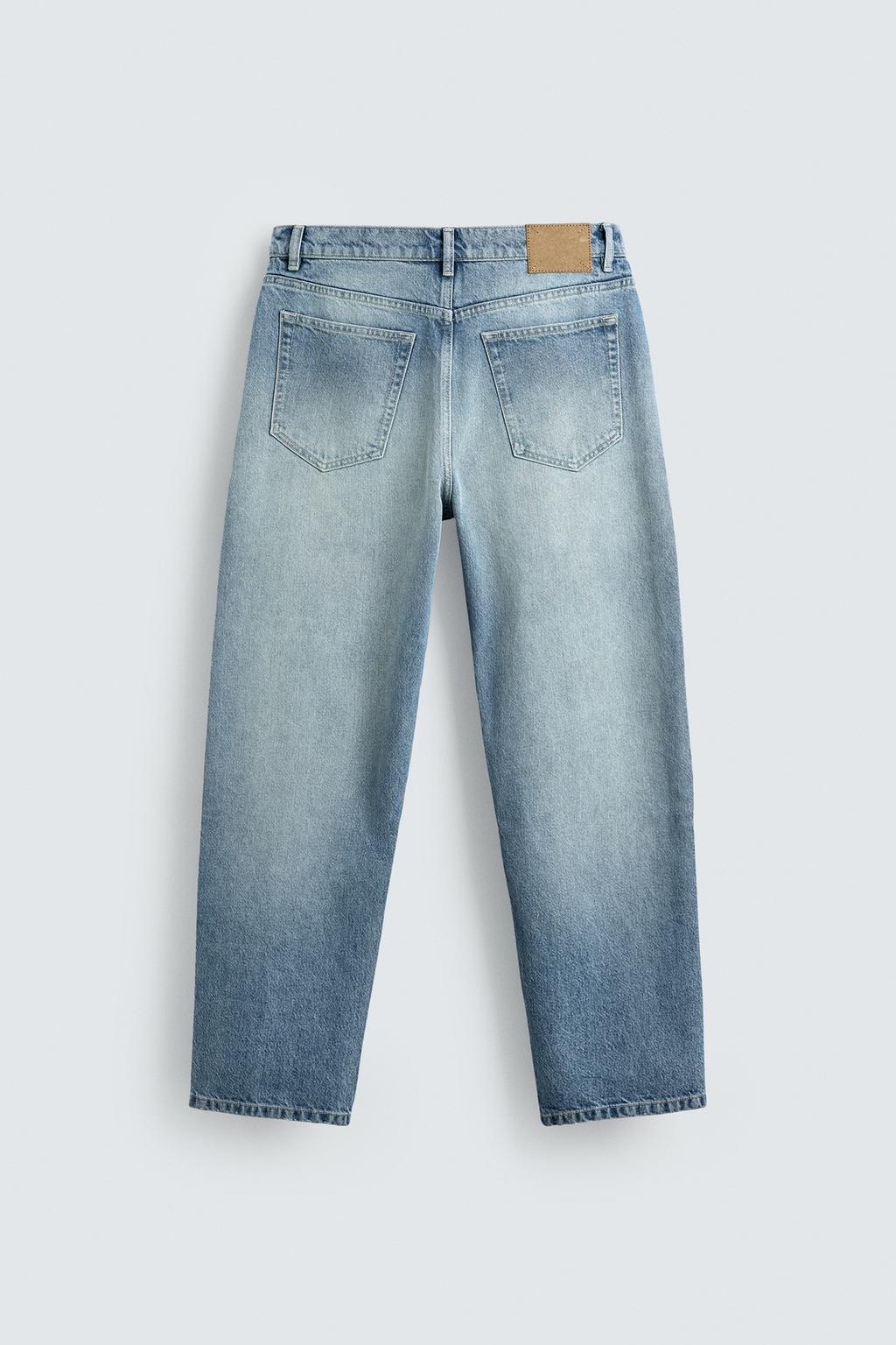 ДЖИНСЫ STRAIGHT FIT С ОТСТРОЧКОЙ