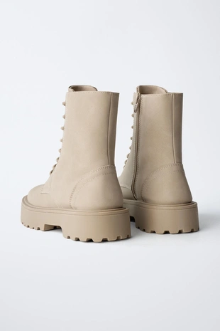 Ботинки со шнуровкой- Заказать в России