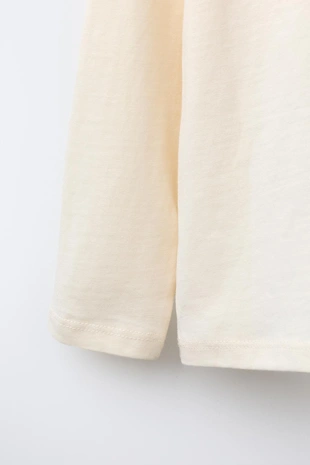 Лонгслив в стиле преппи с вышивкой «медведь»