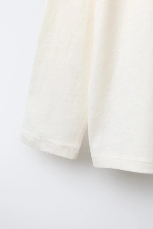 Лонгслив в стиле преппи с вышивкой «медведь»- Заказать в России