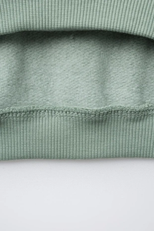 Толстовка в стиле VARSITY с аппликацией из махровой ткани- Заказать в России