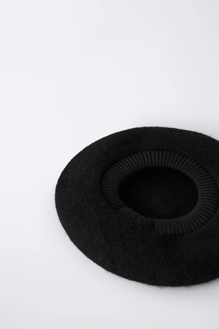 Берет из 100% шерсти- Заказать в России