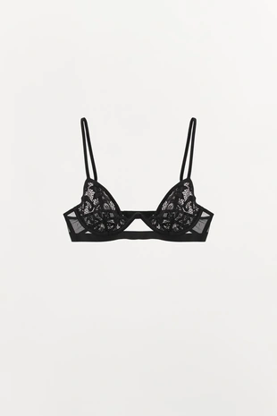 Кружевной бюстгальтер на косточках- Заказать в России