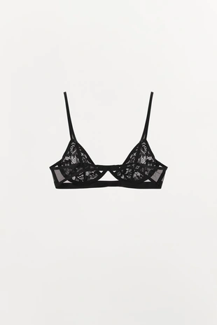 Кружевной бюстгальтер на косточках- Заказать в России
