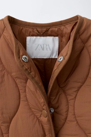 Brick | 5644/600/701 - Zara Длинный стеганый комбинезон