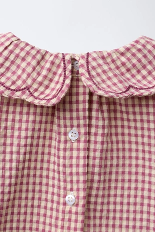 Комбинезон в клетку виши- Заказать в России