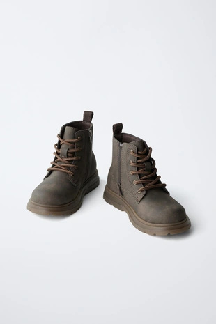 Ботинки со шнуровкой- Заказать в России