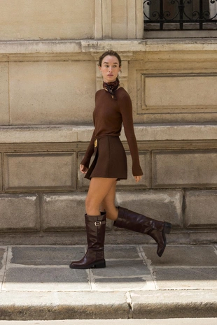 Базовый однотонный джемпер- Заказать в России