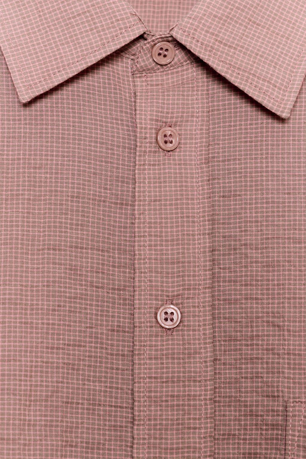 РУБАШКА OVERSIZE С ТЕКСТУРОЙ — ZW COLLECTION