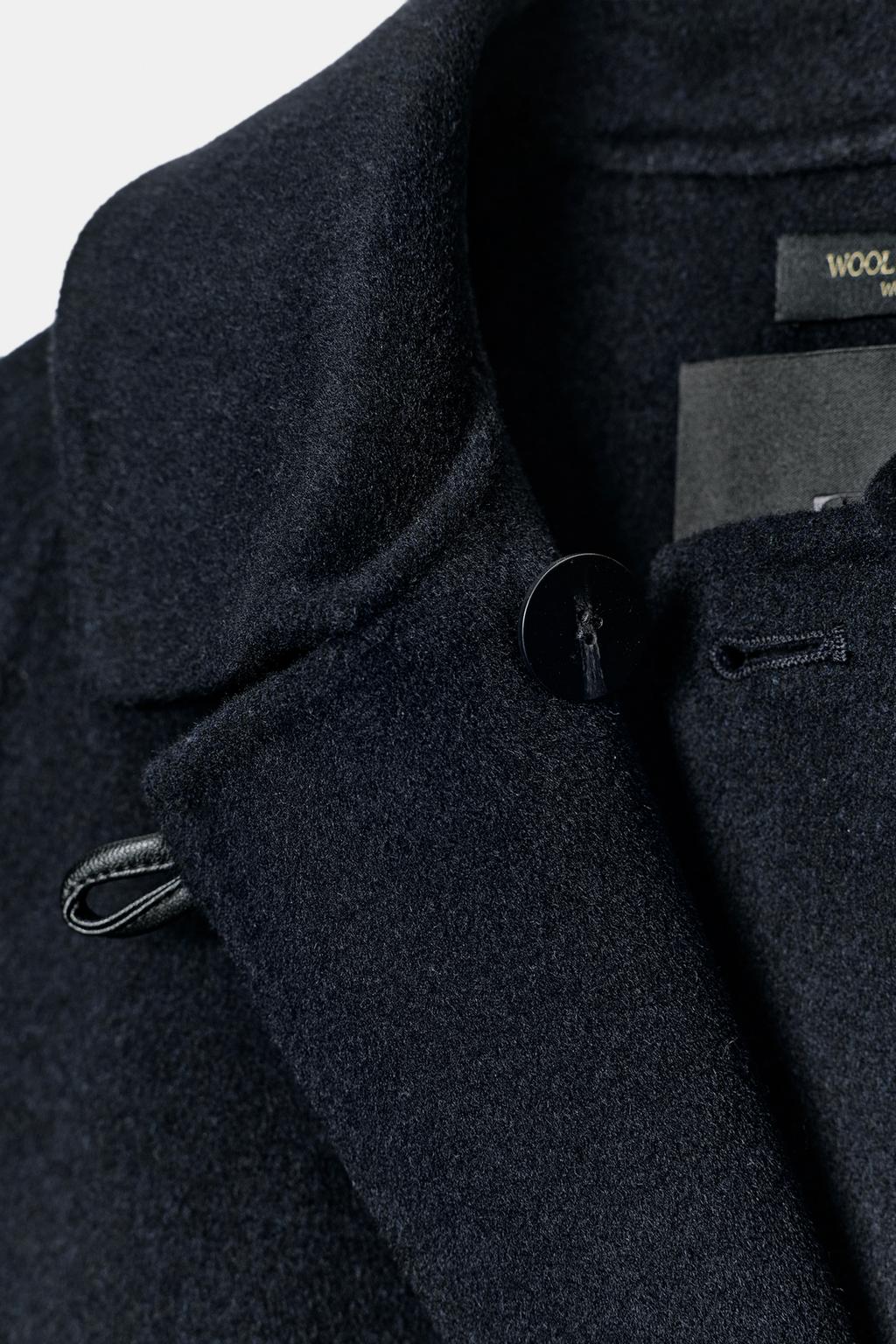 НАКИДКА ОВЕРСАЙЗ ИЗ СМЕСОВОЙ ШЕРСТИ ZW COLLECTION LIMITED EDITION