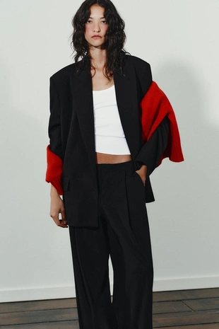 Брюки с низкой посадкой- Заказать в России