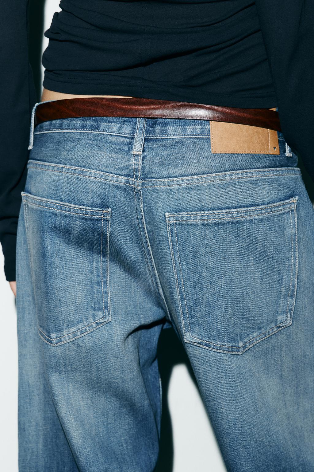 ДЖИНСЫ TRF BAGGY TAPERED С НИЗКОЙ ПОСАДКОЙ
