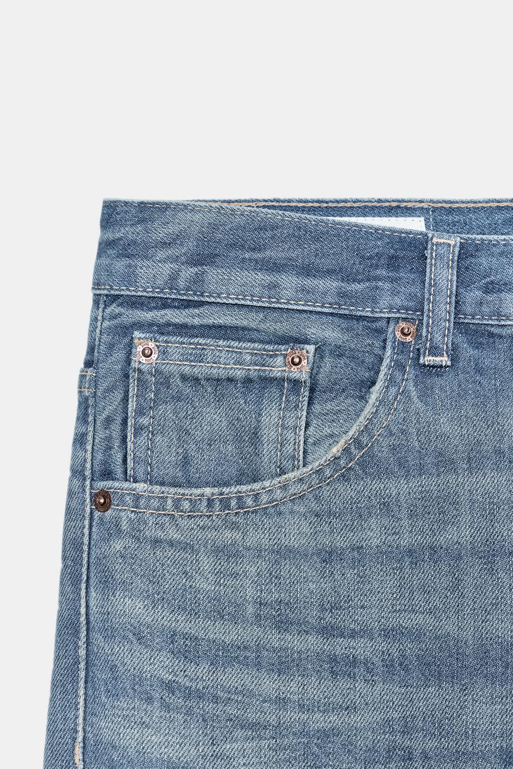 ДЖИНСЫ TRF BAGGY TAPERED С НИЗКОЙ ПОСАДКОЙ