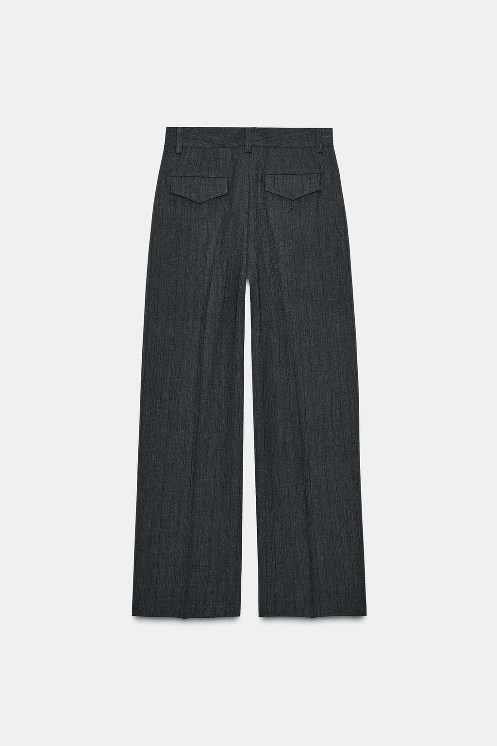 БРЮКИ ИЗ ТКАНЕВОЙ СТРУКТУРЫ — ZW COLLECTION