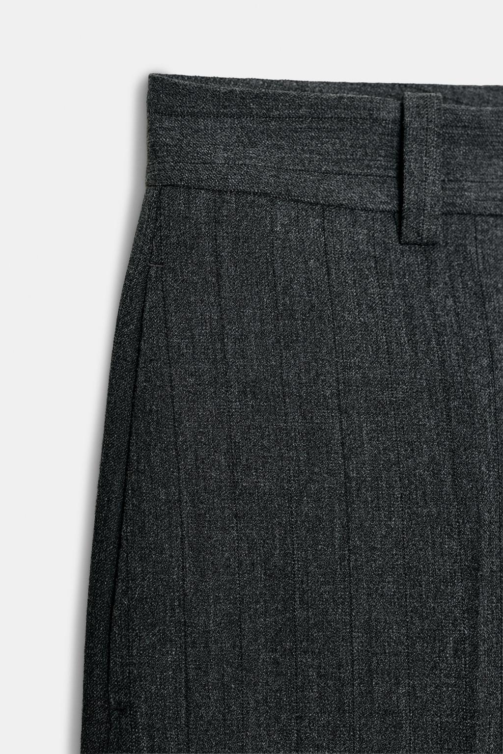 БРЮКИ ИЗ ТКАНЕВОЙ СТРУКТУРЫ — ZW COLLECTION