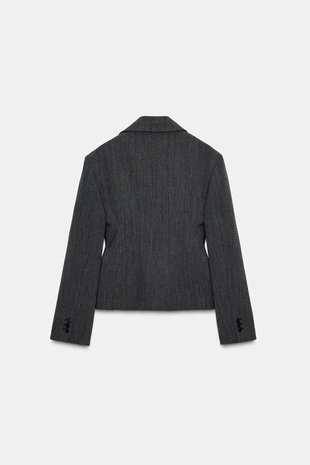 Приталенный блейзер структурного кроя — ZW COLLECTION- Заказать в России