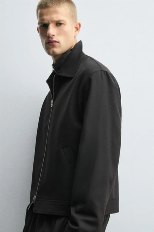 Куртка-рубашка REGULAR FIT на молнии- Заказать в России