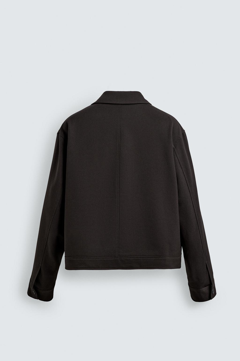 КУРТКА-РУБАШКА REGULAR FIT НА МОЛНИИ