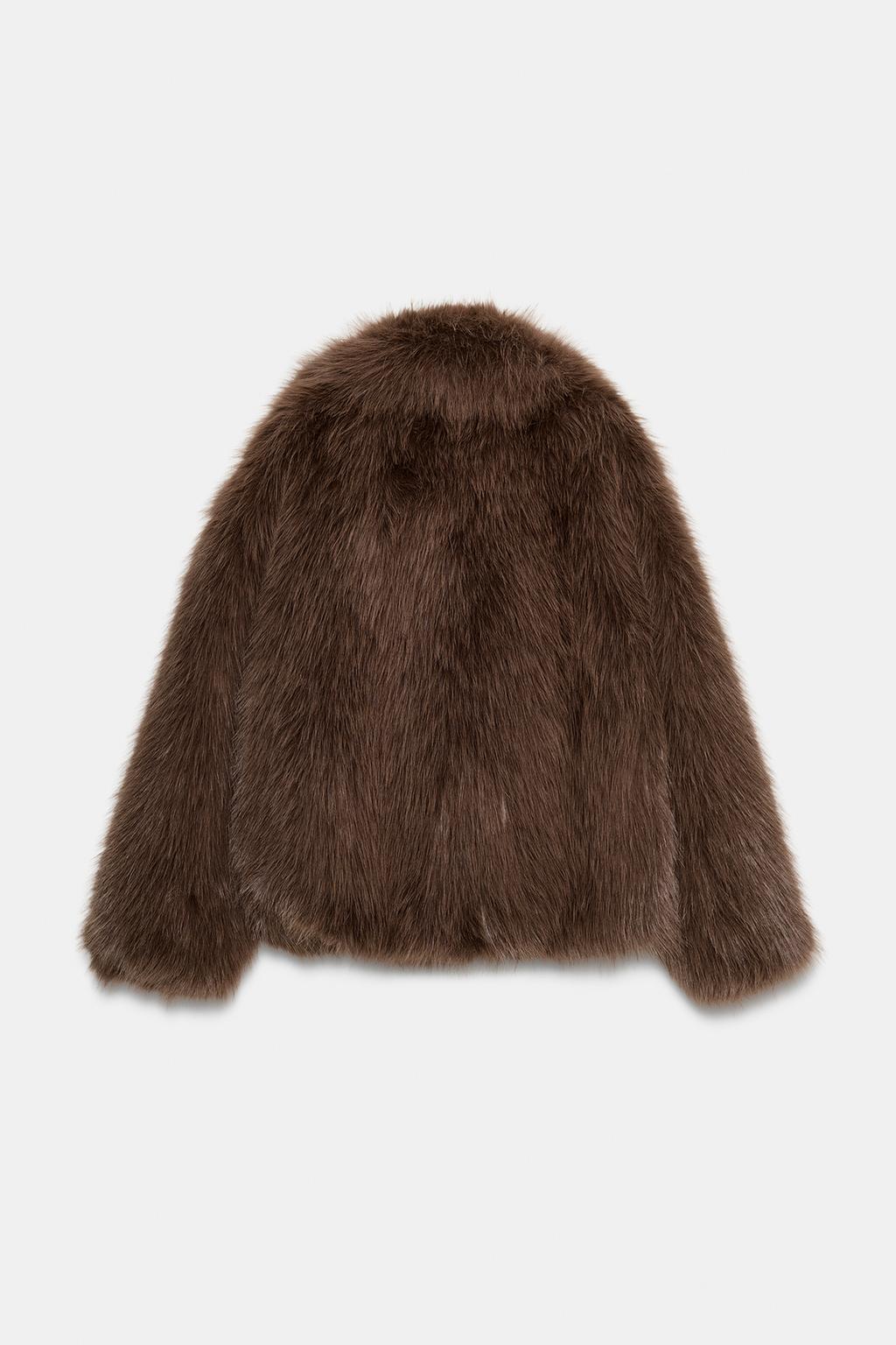 ZW COLLECTION FAUX FUR JACKET