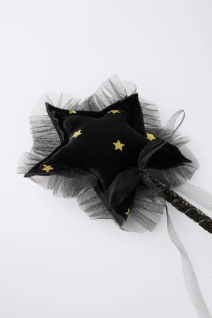 Black | 0653/722/800 - Zara Палочка с звездой и тюлью