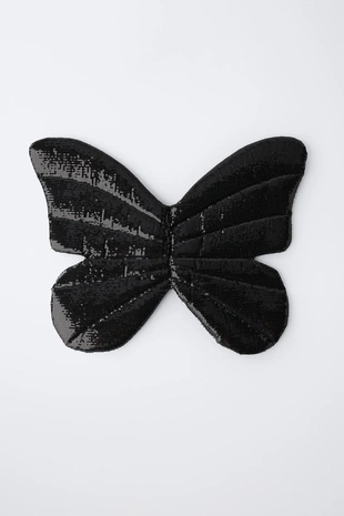 Платье с крыльями бабочки и пайетками- Заказать в России