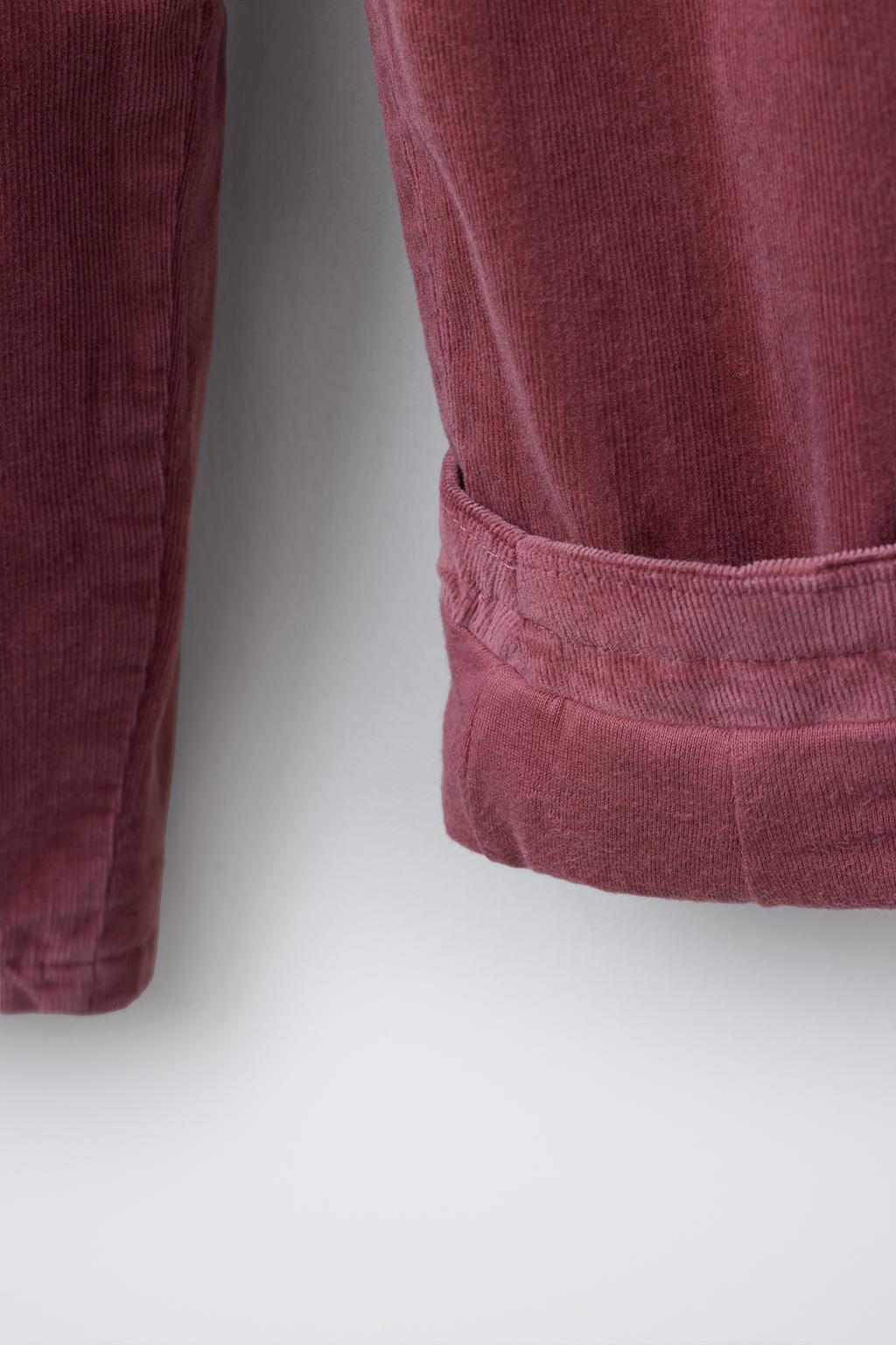 БРЮКИ BAGGY ИЗ ТОНКОГО ВЕЛЬВЕТА С ПОДКЛАДКОЙ