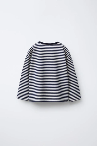 Футболка в полоску с текстом