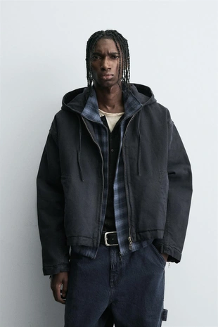 Куртка BOXY FIT структурированная- Заказать в России