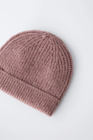 Купить Zara Базовая трикотажная шапка