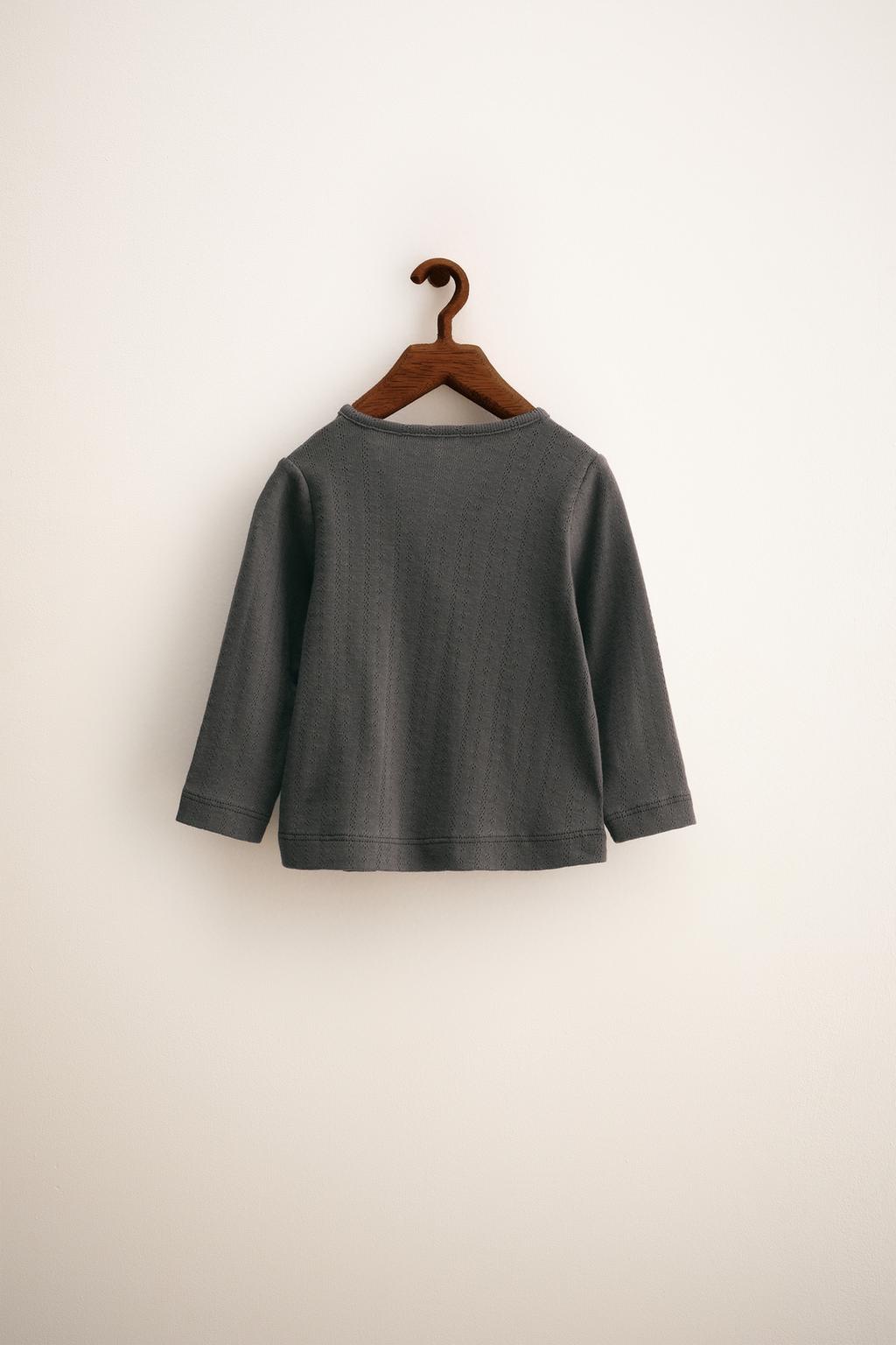 ZARA TIMELESS — ФУТБОЛКА-КИМОНО В ТЕХНИКЕ «ПОИНТЕЛЬ»