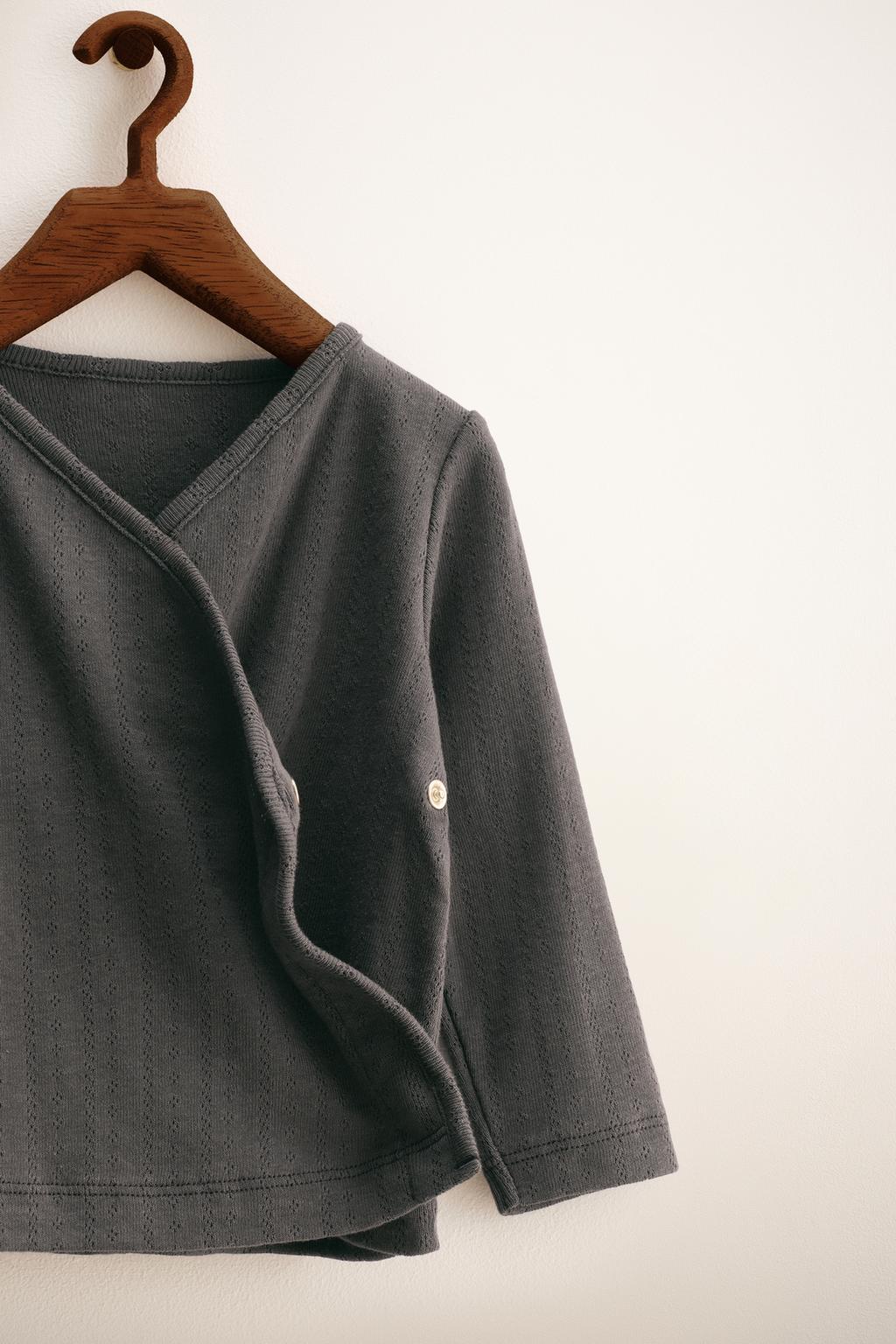 ZARA TIMELESS — ФУТБОЛКА-КИМОНО В ТЕХНИКЕ «ПОИНТЕЛЬ»