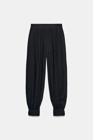 Брюки-самбуки с металлизированной нитью- Заказать в России