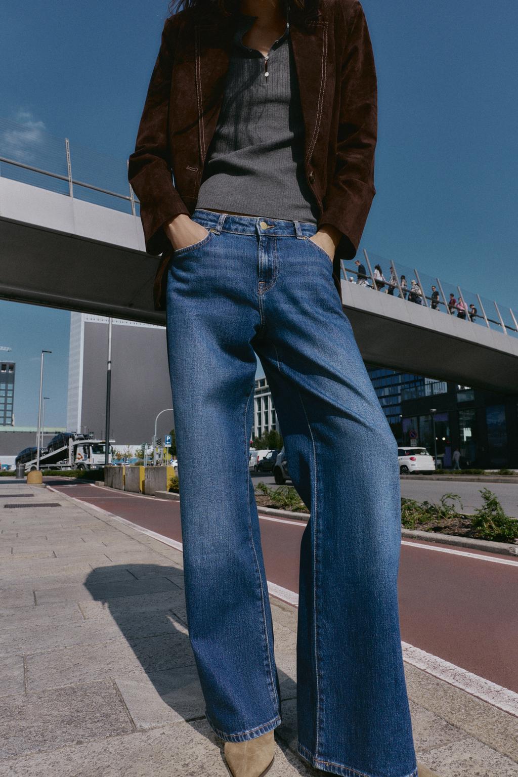 ДЖИНСЫ RELAXED SLIM С НИЗКОЙ ПОСАДКОЙ Z1975
