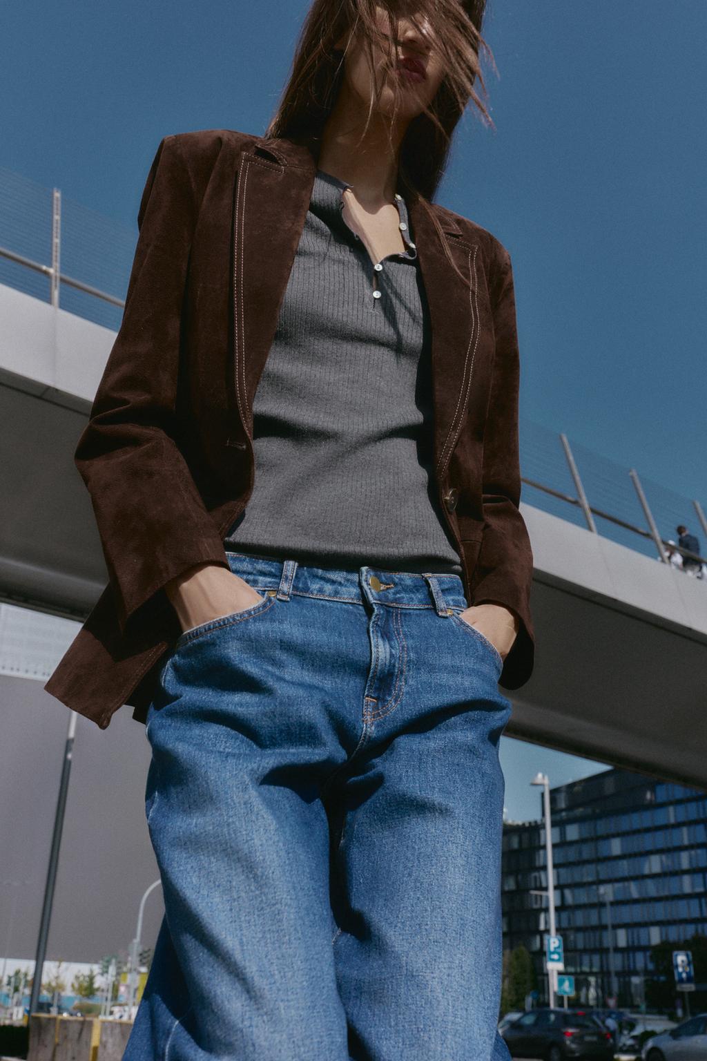 ДЖИНСЫ RELAXED SLIM С НИЗКОЙ ПОСАДКОЙ Z1975