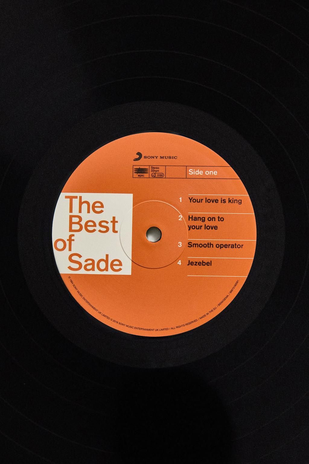 Пластинка sade: лучшее от sade