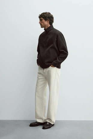 Куртка в клетку- Заказать в России