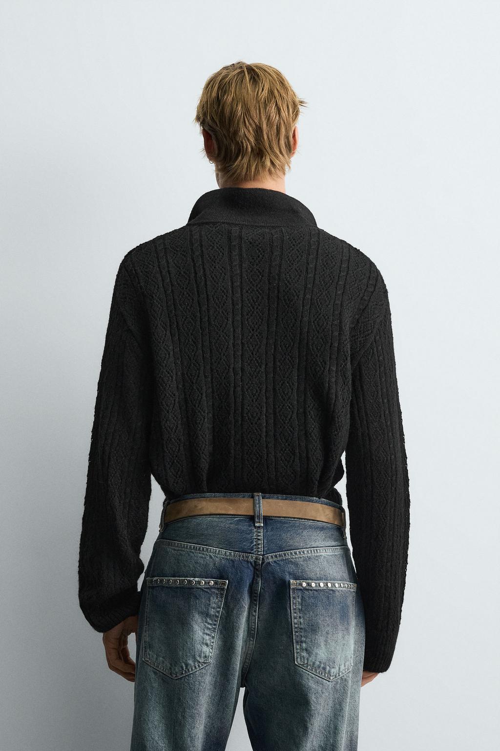 TEXTURED KNIT CORD POLO SHIRT