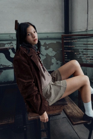 Юбка-шорты с обоPками