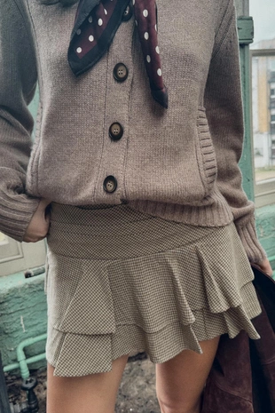 Юбка-шорты с обоPками- Заказать в России