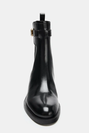 Ботильоны с пряжкой- Заказать в России