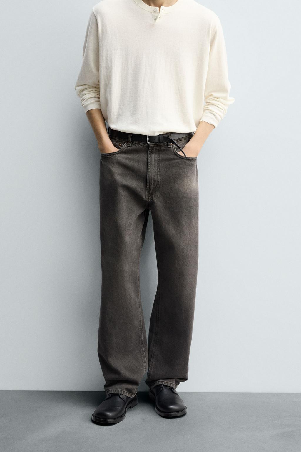 ДЖИНСЫ ПРЯМОГО КРОЯ RELAXED FIT