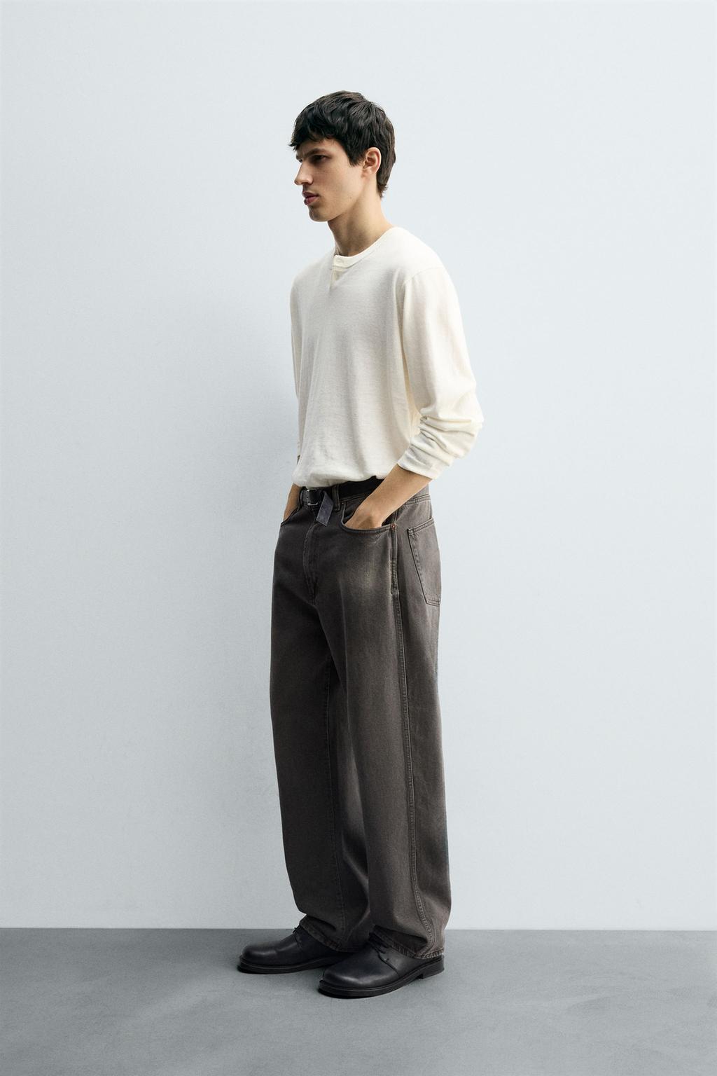 ДЖИНСЫ ПРЯМОГО КРОЯ RELAXED FIT
