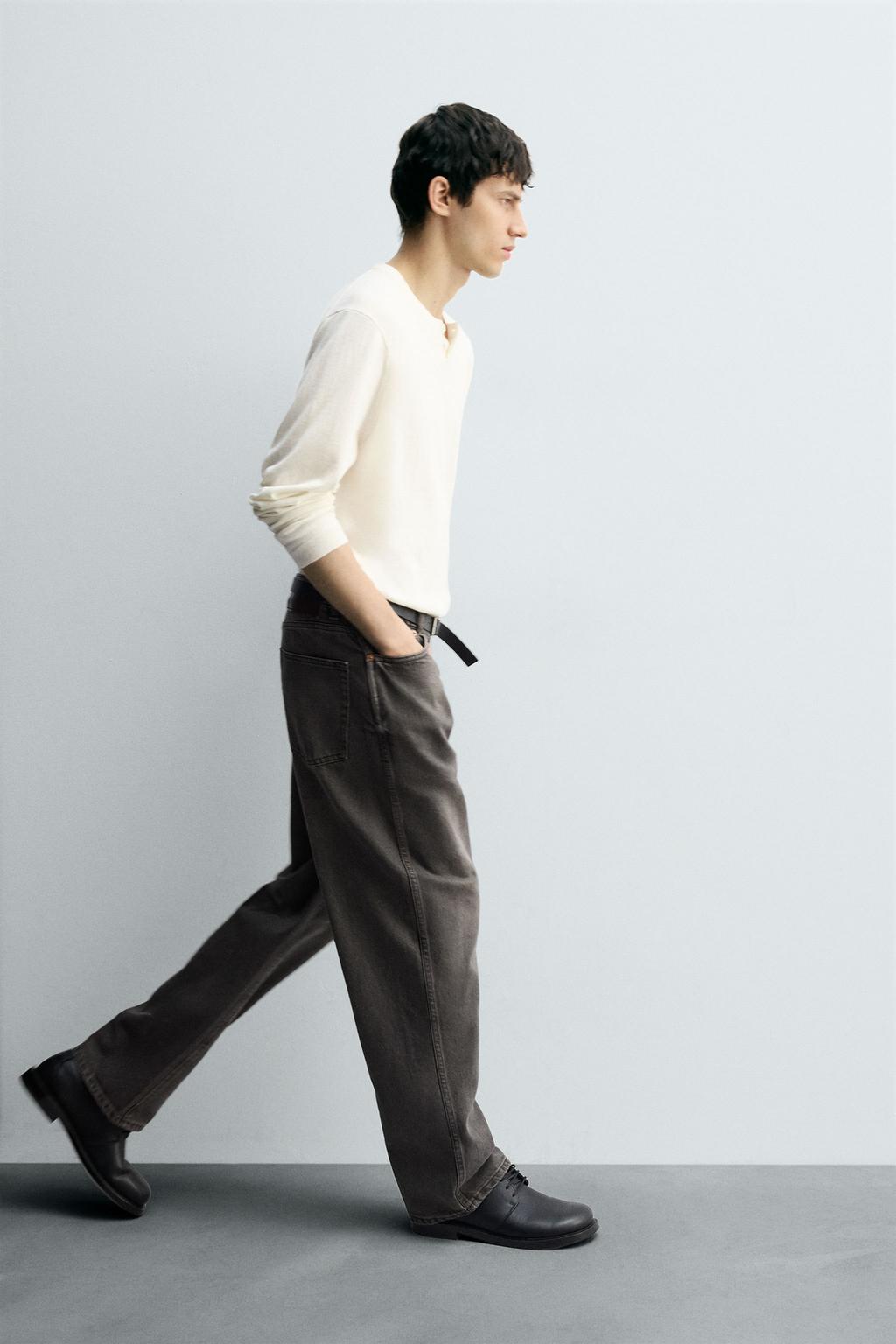 ДЖИНСЫ ПРЯМОГО КРОЯ RELAXED FIT