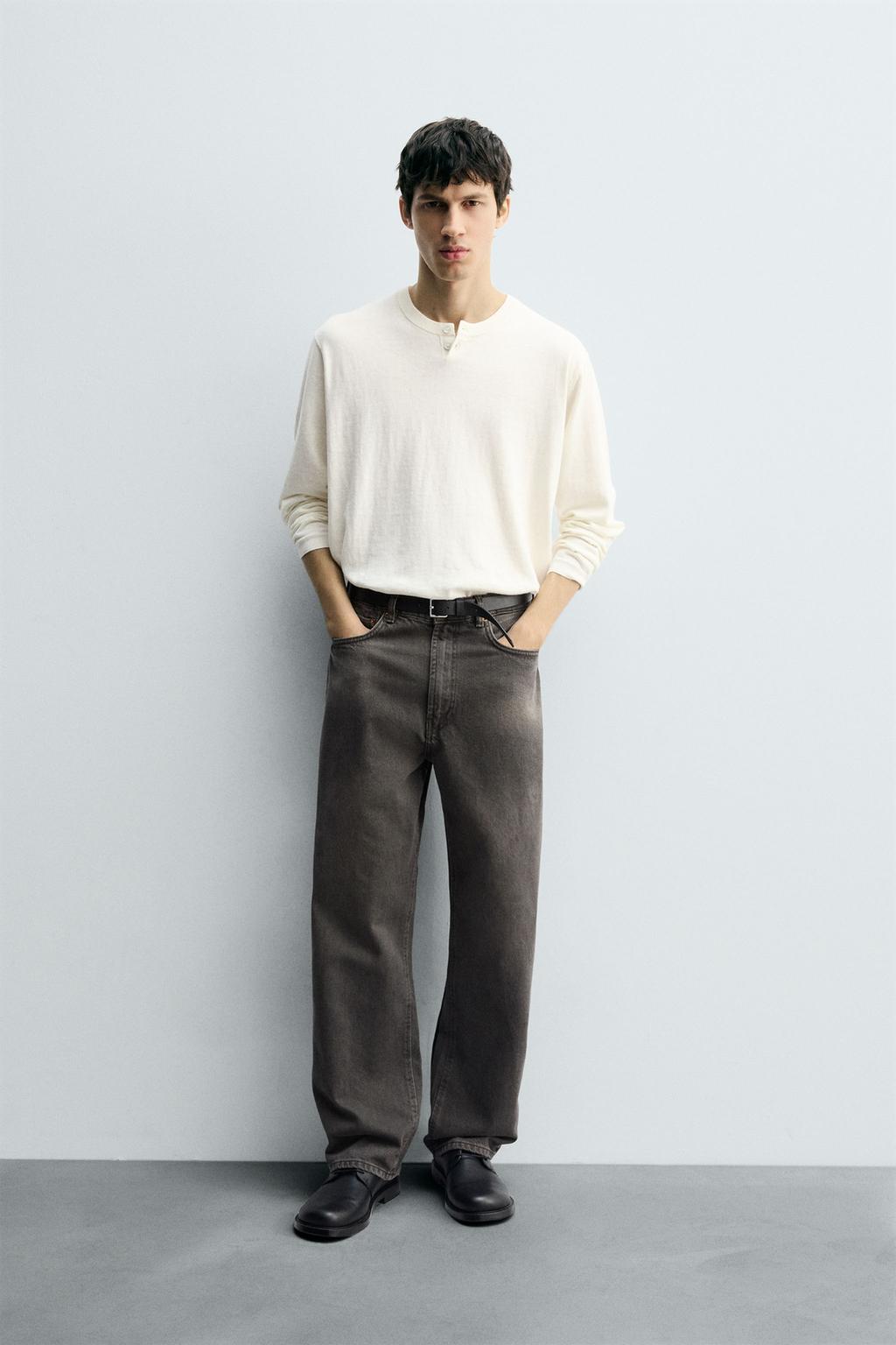 ДЖИНСЫ ПРЯМОГО КРОЯ RELAXED FIT
