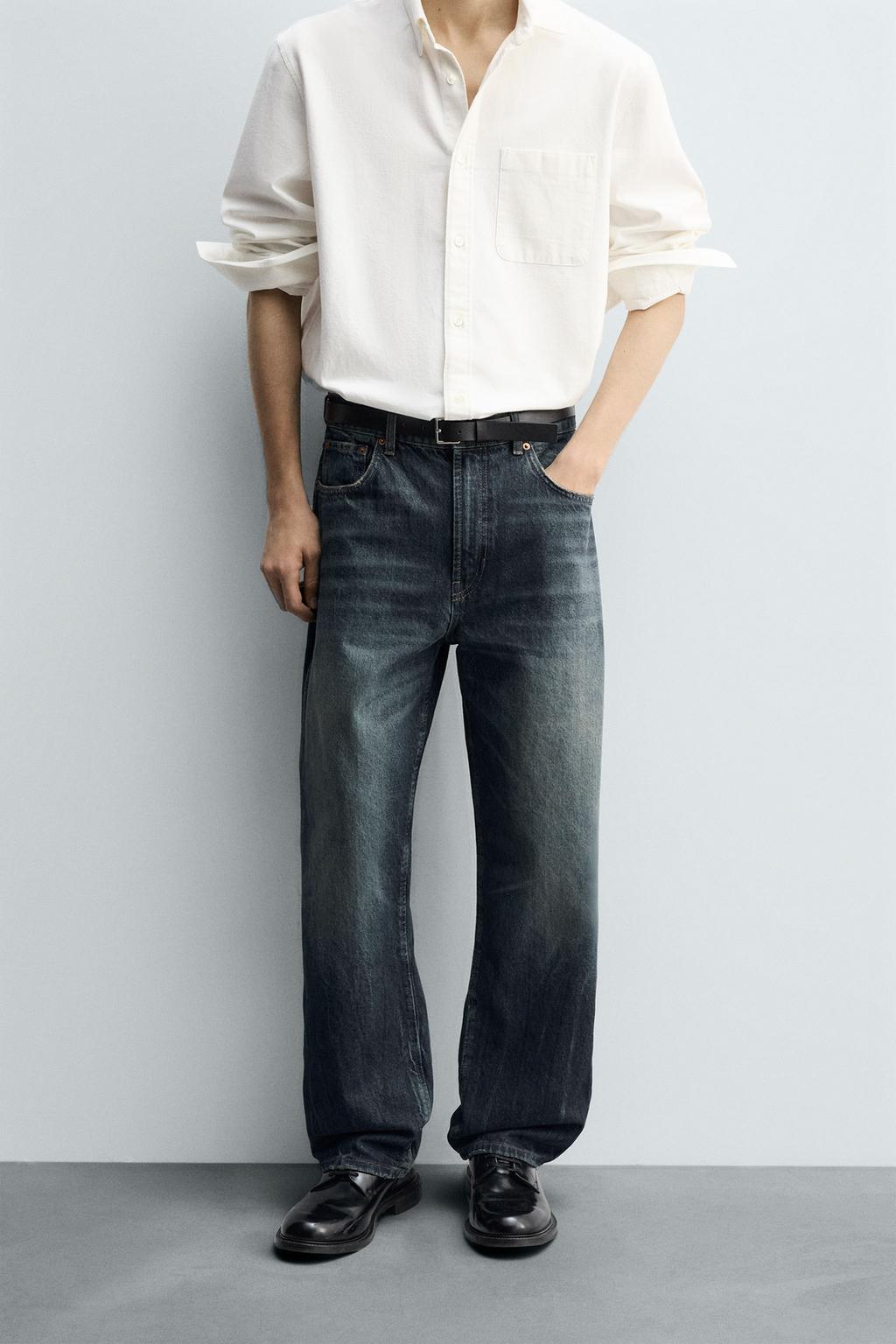 ДЖИНСЫ ПРЯМОГО КРОЯ RELAXED FIT