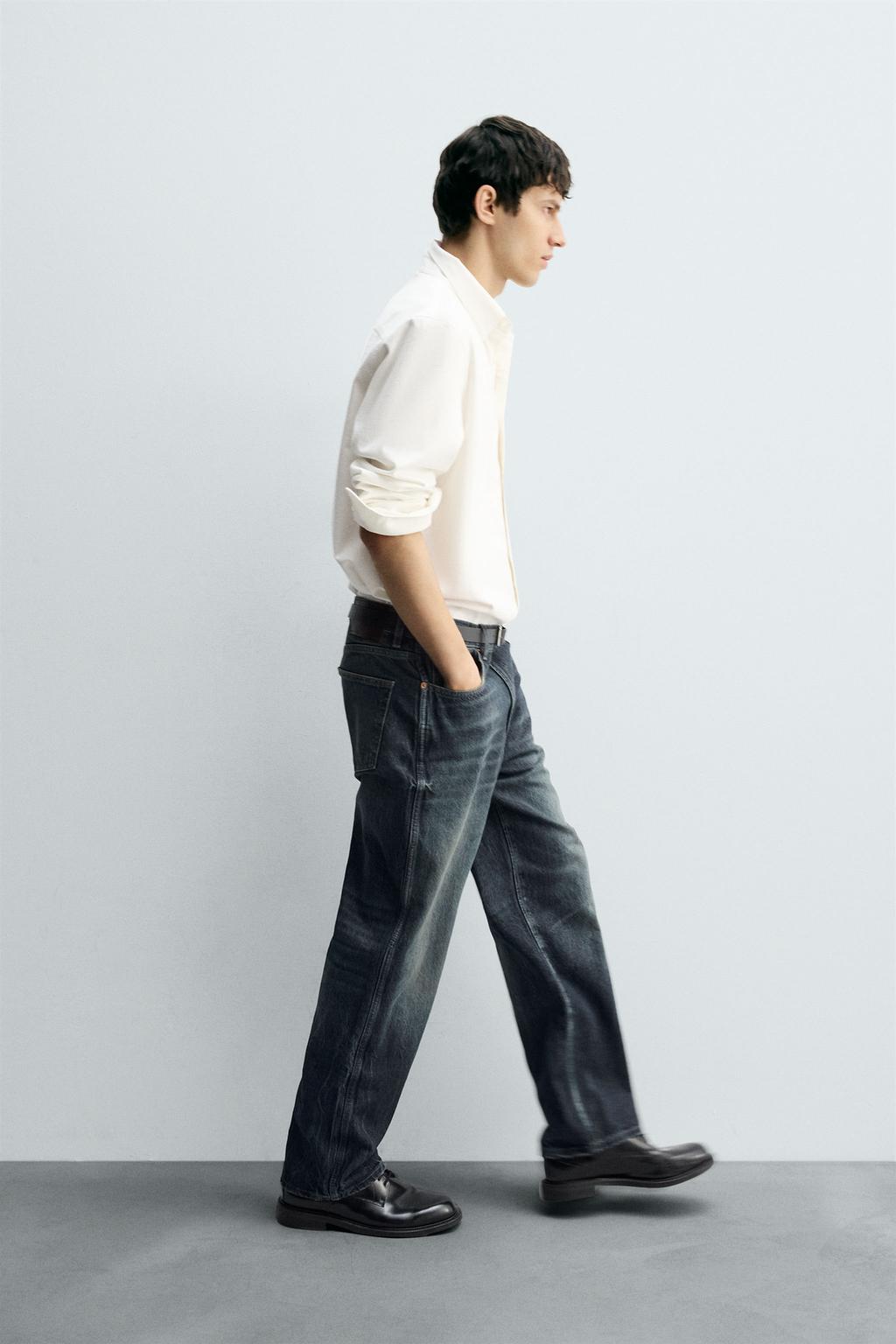 ДЖИНСЫ ПРЯМОГО КРОЯ RELAXED FIT