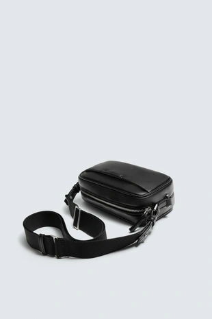 Гладкая сумка через плечо- Заказать в России