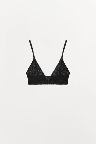 Бесшовный кружевной бралетт- Заказать в России