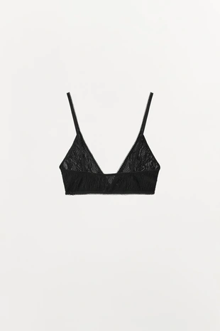 Бесшовный кружевной бралетт- Заказать в России