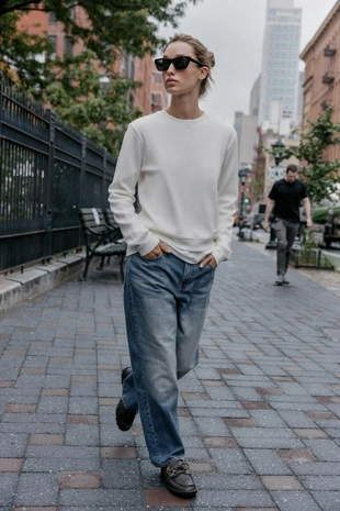 Вафельная футболка с этикеткой- Заказать в России